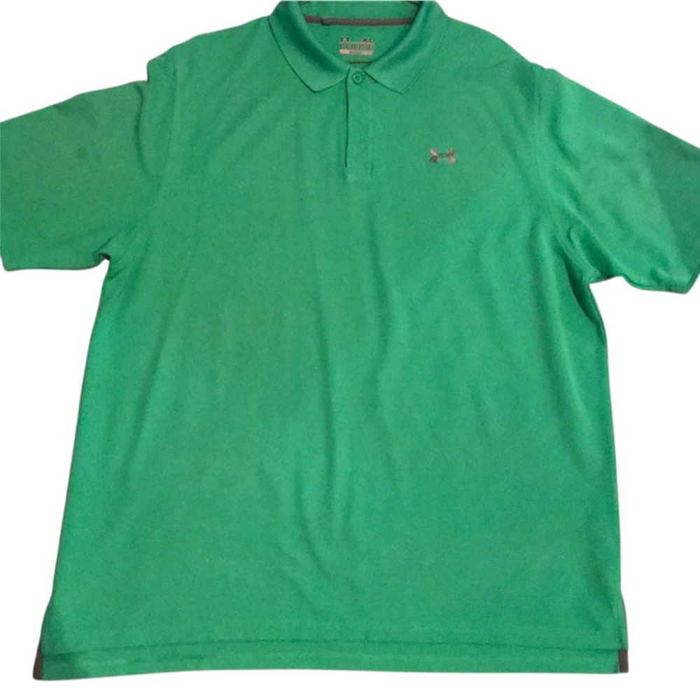 Under Armour Green polo XL